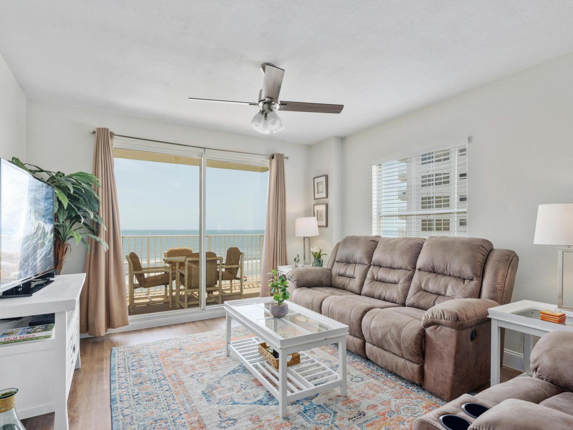Апартаменты Sea Winds 501 - Corner Breeze Ормонд Бич Экстерьер фото