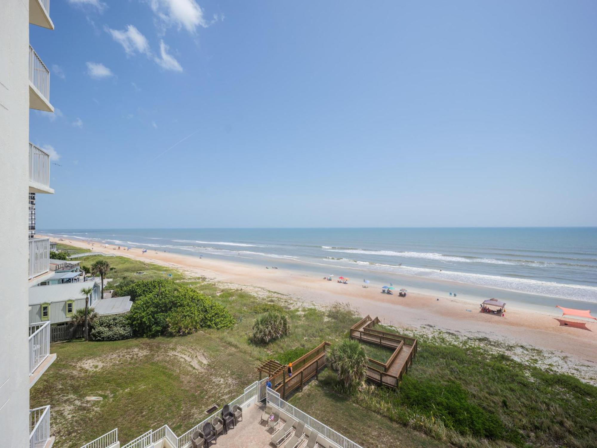 Апартаменты Sea Winds 501 - Corner Breeze Ормонд Бич Экстерьер фото